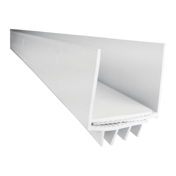 M-D Building Products M-D Building Products White Vinyl Under Door Seal For Doors 36 in. L X 1.75 in. 19102 - main